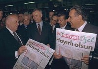 Doğan Holding president praises Demirel’s stance on press freedom
