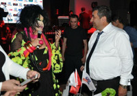 Cengiz Kurtoğlu ve Bülent Ersoy ile oryantal Asena aynı sahnede