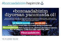 Ata Demirer'den, Bozcaada koylarına destek mesajı