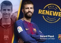 Barcelona Pique’nin sözleşmesini uzattı