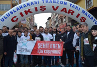 Sporcular Eren Bülbül için koştu 