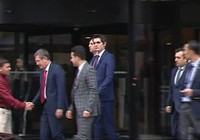 Bakanlardan Hasan Celal Güzel’in ailesine taziye ziyareti 