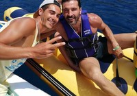 Efsane kaleci Buffon Bodrum’da