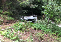 Minibüs dereye yuvarlandı: 15 yaralı 