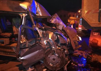 Nöbetten dönen güvenlik görevlileri kaza yaptı: 1 ölü, 1 yaralı 