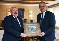 ATSO’dan Bakan Ersoy’a ziyaret 