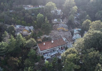 Adnan Oktar’ın villasından geriye enkaz kaldı