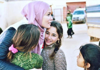 Gamze Özçelik İdlib’de 