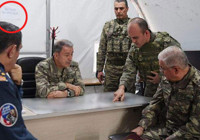 Zeytin Dalı Harekat Merkezi'nde dikkat çeken yazı!