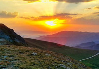 Zigana Dağı'nda eşsiz gün batımı manzaraları