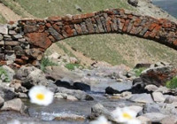 "Çalındı" denilen köprü 3 ay önce selde yıkılmış