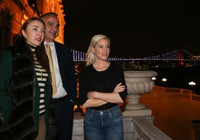 Dünyaca ünlü sinema yıldızı İstanbul'da