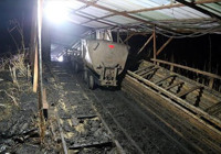 Amasya'da maden ocağında göçük