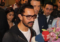 Aamir Khan'ın Türkiye'ye gelişi büyük heyecan yarattı