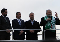 Başbakan Yıldırım’a Kırşehir’de coşkulu karşılama