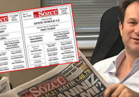 Sözcü Gazetesi'nin künyesinden Burak Akbay'ın ismi çıkartıldı