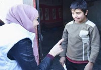 Gamze Özçelik İdlib'e gitti