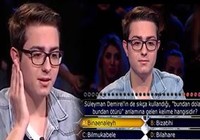 Genç yarışmacının "Binaenaleyh" ile imtihanı
