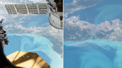 NASA'nın İstanbul görüntüleri hayran bıraktı! Boğaz turkuaza büründü