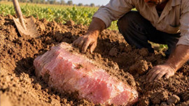 Bir çiftçinin keşfi tarihi baştan yazıyor: Pembe taşın altındaki bin yıllık sır ne?