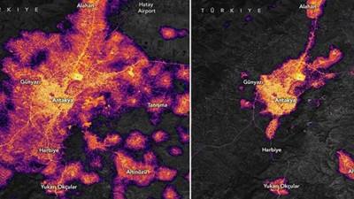 NASA'nın verileriyle Hatay'daki acı tablo!