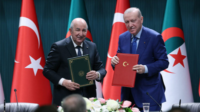Cumhurbaşkanı Erdoğan: Cezayir ile ticaret hacmi hedefimiz 10 milyar dolar