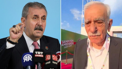 Destici'den Ahmet Türk'e tokat gibi cevap: "Ne Kürdistan'ı lan!"