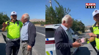 Ceza yememek için eşini yolda bırakıp uygulamaya girdi, polisten "evde bulaşık yıkama cezası" aldı