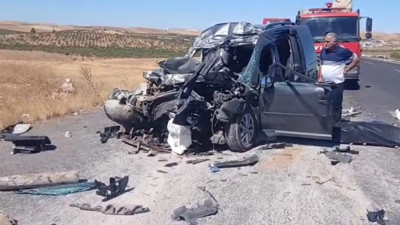 Şanlıurfa'da katliam gibi kaza: 4 ölü, 2 yaralı