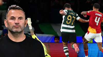 Sporting maçında Okan Buruk'u çıldırtan penaltı kararı! Hakemlere yoğun tepki