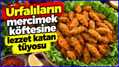 Mercimek köftesine bunu ekleyin: Rengi de lezzeti de değişiyor