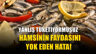 Hamsiyi kılçığıyla yiyenler dikkat: Asıl faydası başka çıktı
