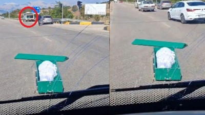 Isparta'da akılalmaz olay: İçinde cenaze olan tabut yola düştü!