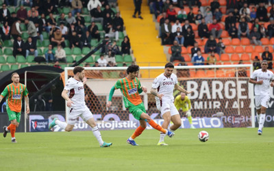 Trabzonspor, deplasmanda Alanyaspor ile 1-1 berabere kaldı