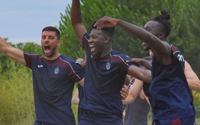 Trabzonspor yeni sezona hazırlanıyor: Kumda antrenman yapıldı!