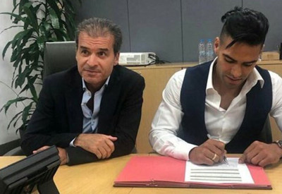 Radamel Falcao, Galatasaray'a imza attı