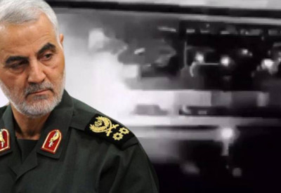 Süleymani'nin vurulduğu anın görüntüleri yayınlandı