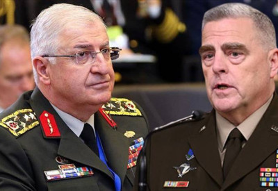Genelkurmay Başkanı Güler Brüksel'de ABD'li mevkidaşı ile Suriye'yi görüştü
