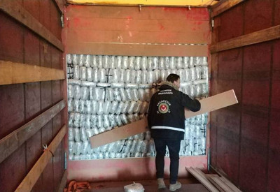 Bakan Pekcan Kapıkule'de rekor uyuşturucu yakalamasını duyurdu