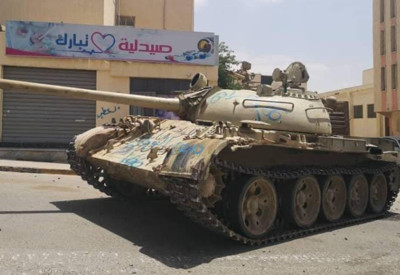 Libya ordusundan Hafter'e darbe: Terhune'de Hafter'e ait araçlar ele geçirildi!