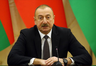 İlham Aliyev ulusa seslendi: Ermenistan'a diz çöktürdük