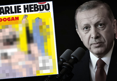 Charlie Hebdo paçavrasından büyük ahlaksızlık!