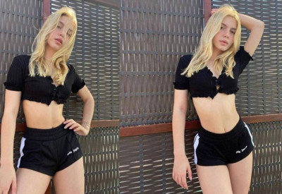 Aleyna Tilki'den Maldivler pozu