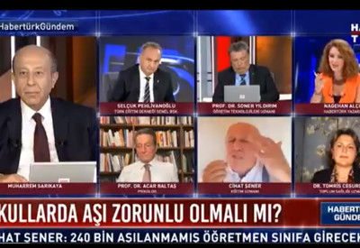 Cihat Şener'den Nagehan Alçı'ya canlı yayında tepki: Beni yayından alınız