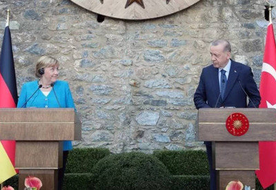 Almanya Başbakanı Merkel ve Cumhurbaşkanı Erdoğan 'dan ortak açıklama