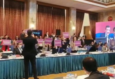 TBMM'de bütçe görüşmesinde 'İstanbul Sözleşmesi' gerginliği