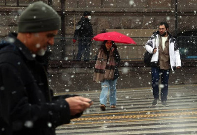 Meteoroloji'den kar ve sağanak uyarısı geldi