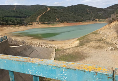 Edirne'deki Kadıköy Barajı'nda doluluk yüzde 10'a düştü