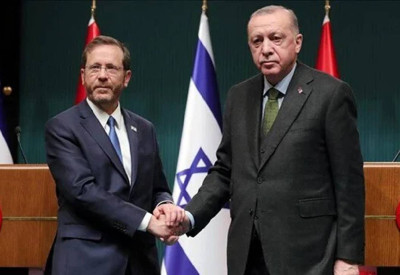 Cumhurbaşkanı Erdoğan, İsrail Cumhurbaşkanı ile görüştü