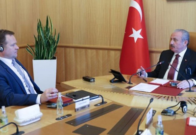 TBMM Başkanı Şentop, AKPM heyetini kabul etti